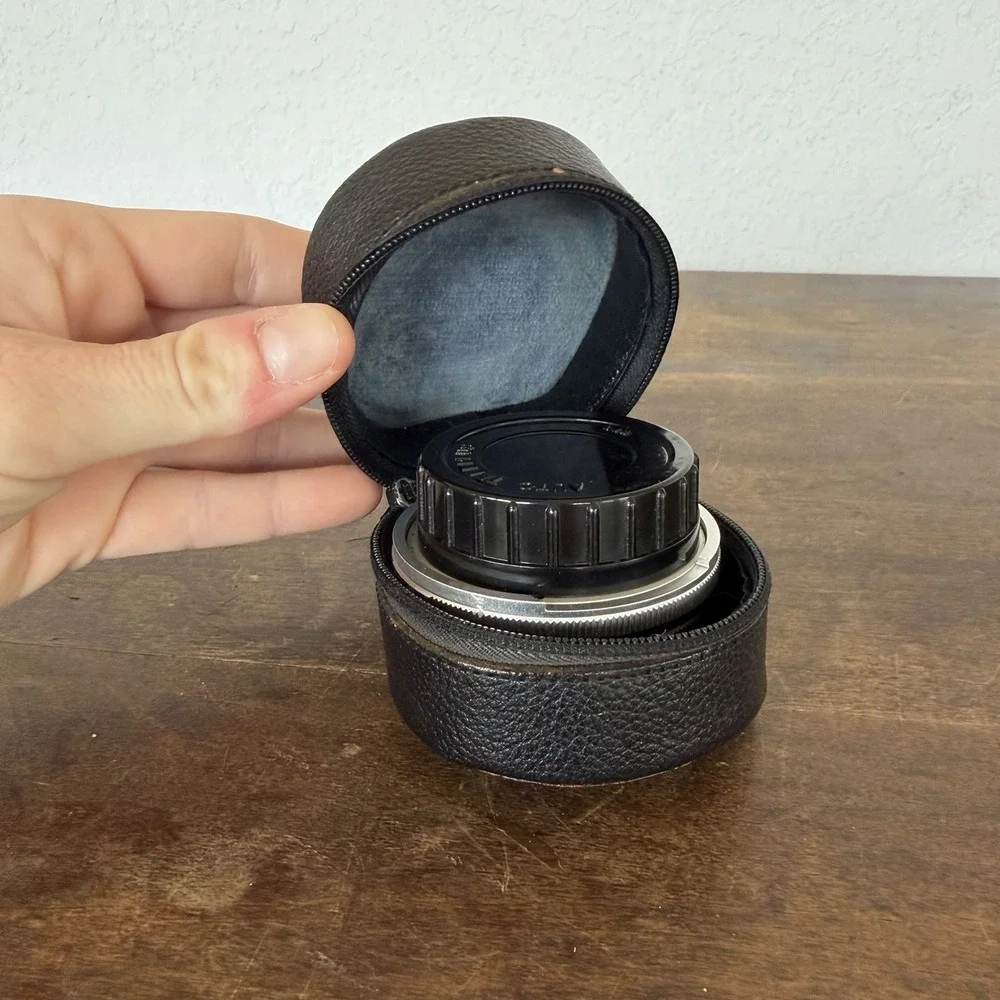 Vintage Kenko Auto Teleplus 2X Teleconverter Pre-AI Japan w/ Case 60s-70s‎